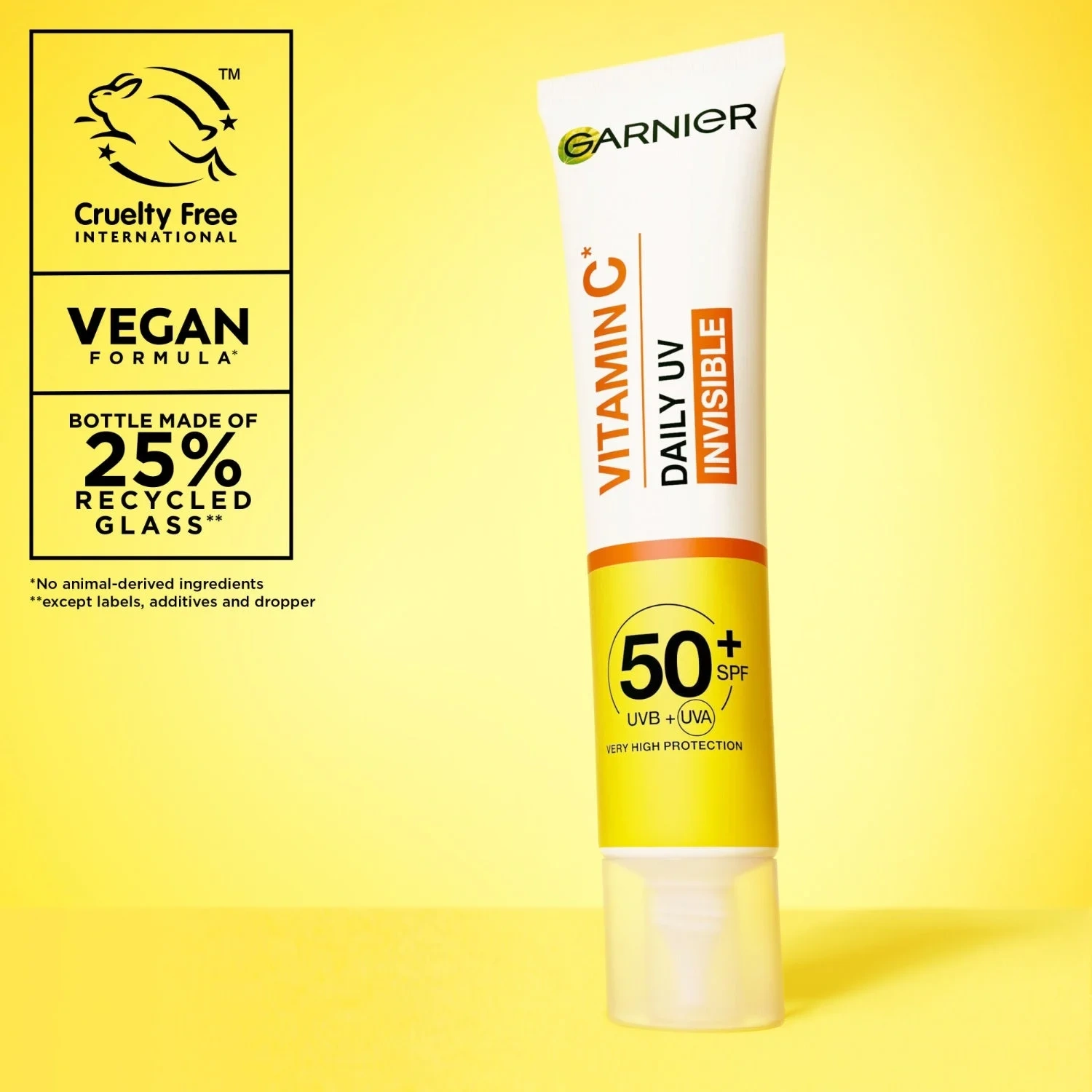 Garnier Vitamin C* Glow-Boosting Daily UV Fluid SPF50+ 40 MLT