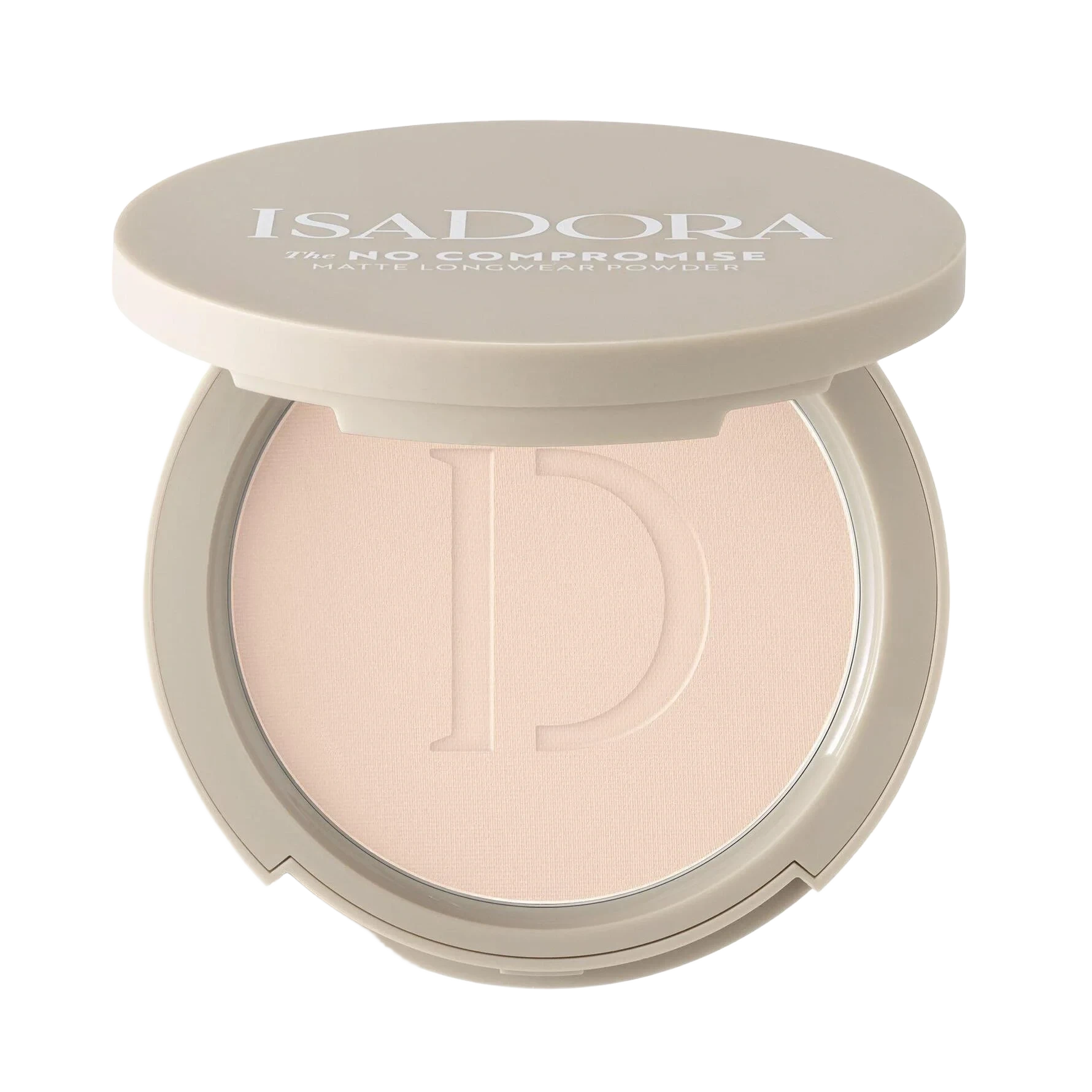 IsaDora No Compromise Matte Powder 61 Cool Ivory