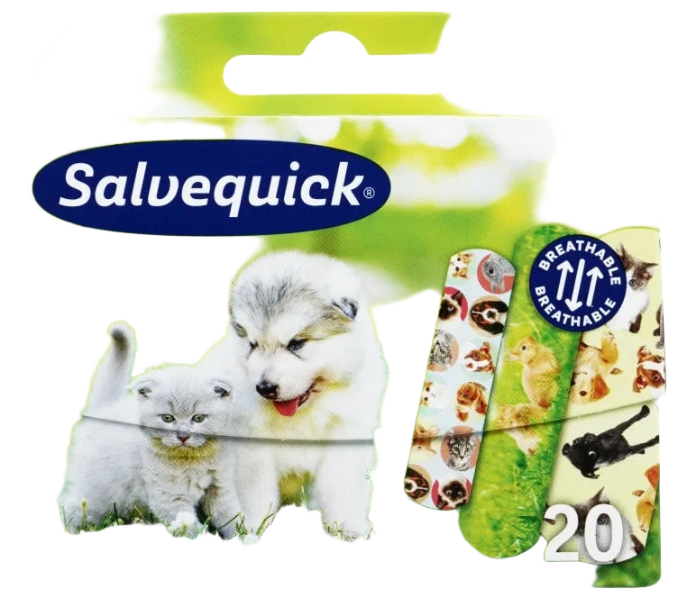 Plaster Animals 20stk Salvequick