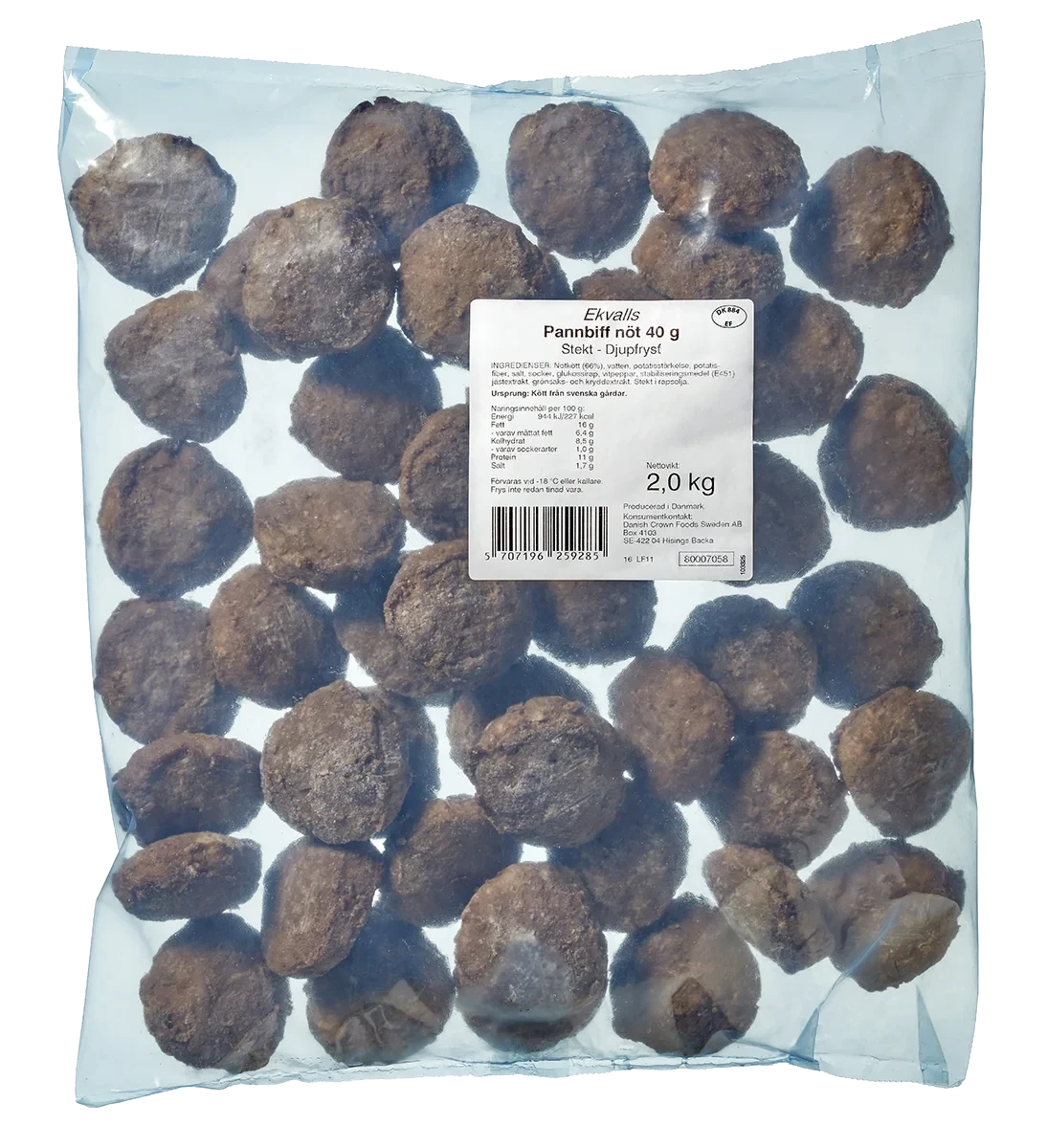 Pannbiff nöt 40g SE