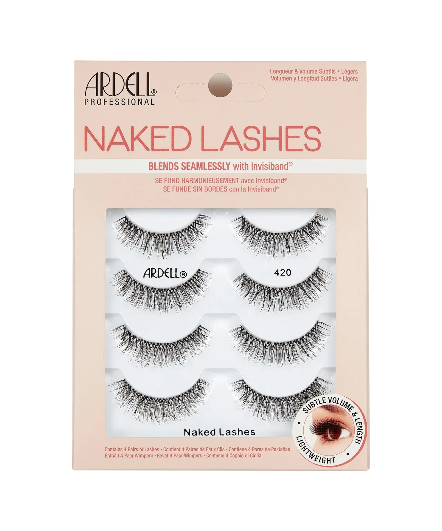 Ardell Naked Lashes 420 Multipack
