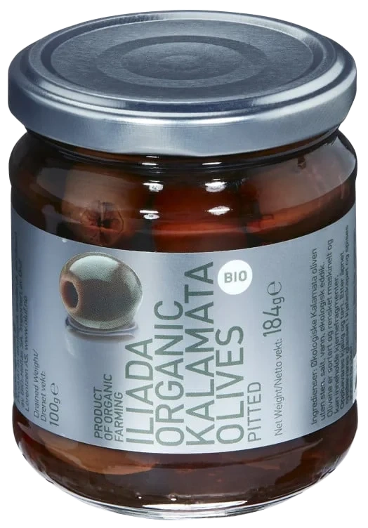 Iliada kalamata oliven økol.   184g