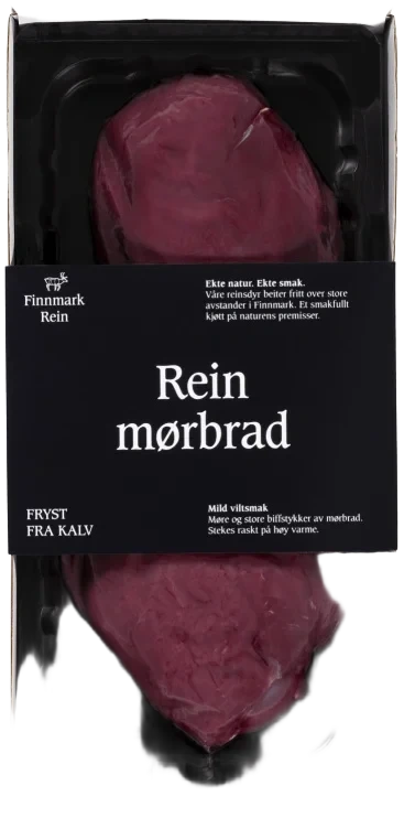 Rein Mørbrad Ca260g Finnmark Rein