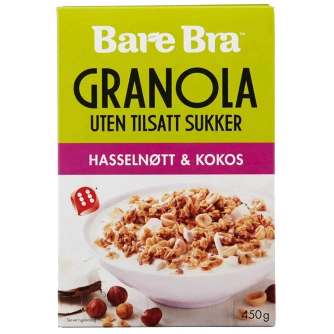 Hasselnøtt & Kokos 450g