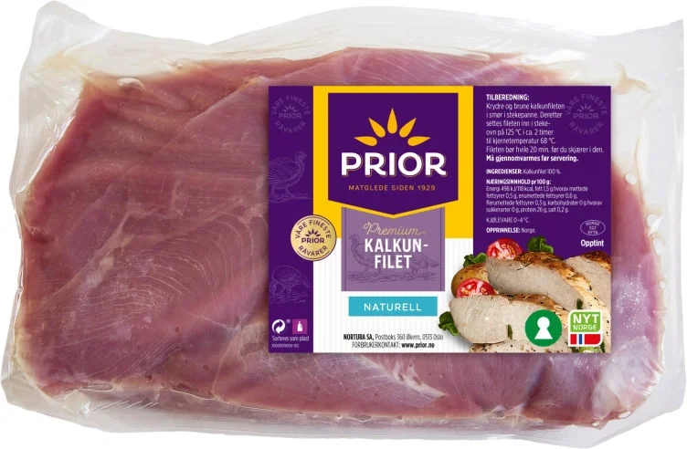 Prior Kalkunfilet naturell
