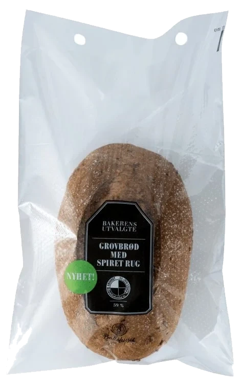 Grovbrød Spiret Rug 710g Bakerens Utvalgte