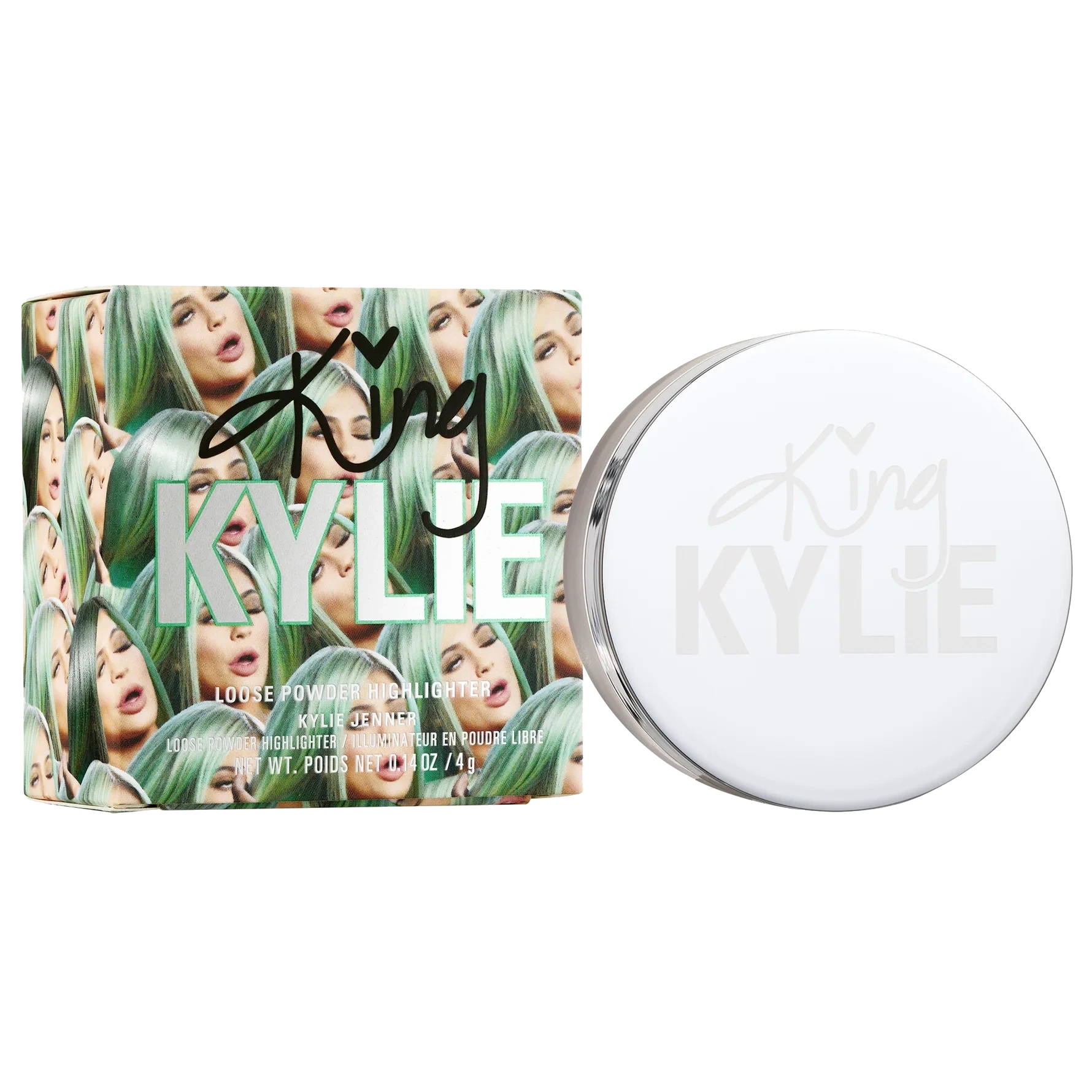 Kylie Cosmetics King Kylie Loose Powder Highlighter Limited Edition 3 Strikes