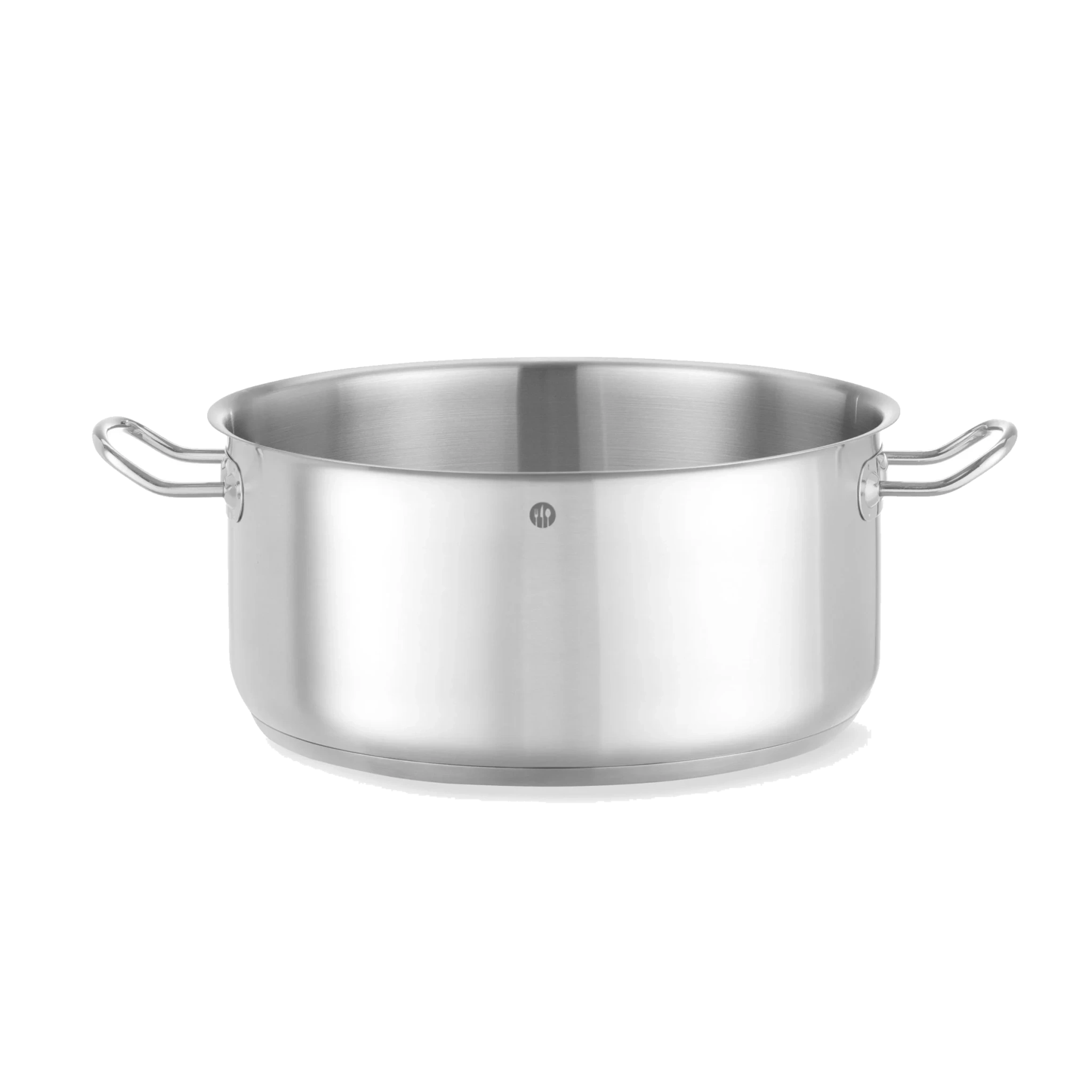 Lav gryde rustfrit stål uden låg