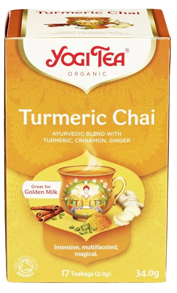 Yogi Te Turmeric Chai Økologisk 17pos