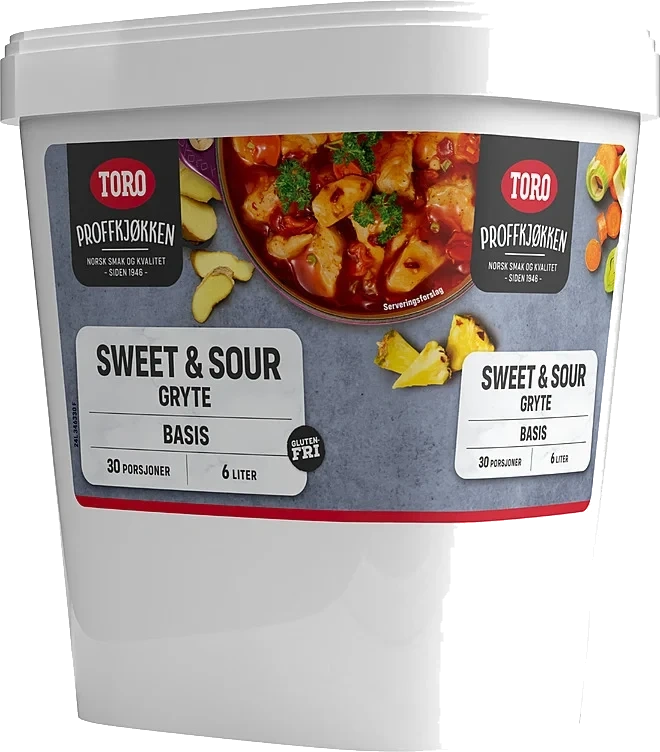 Toro Sweet Sour Gryte 1506 g