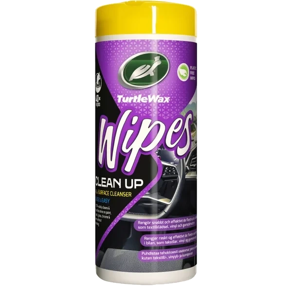 Turtle Wax Wipes Clean-up
