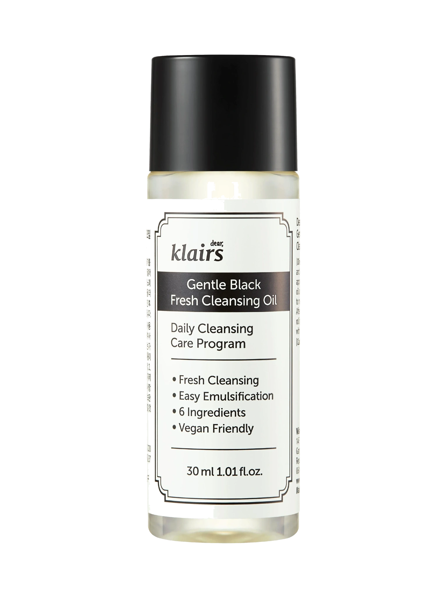 Gentle Black Fresh Cleansing Oil