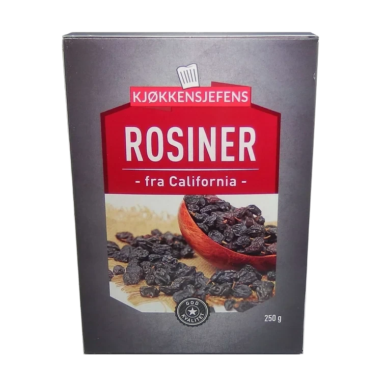 Rosiner bib 250g