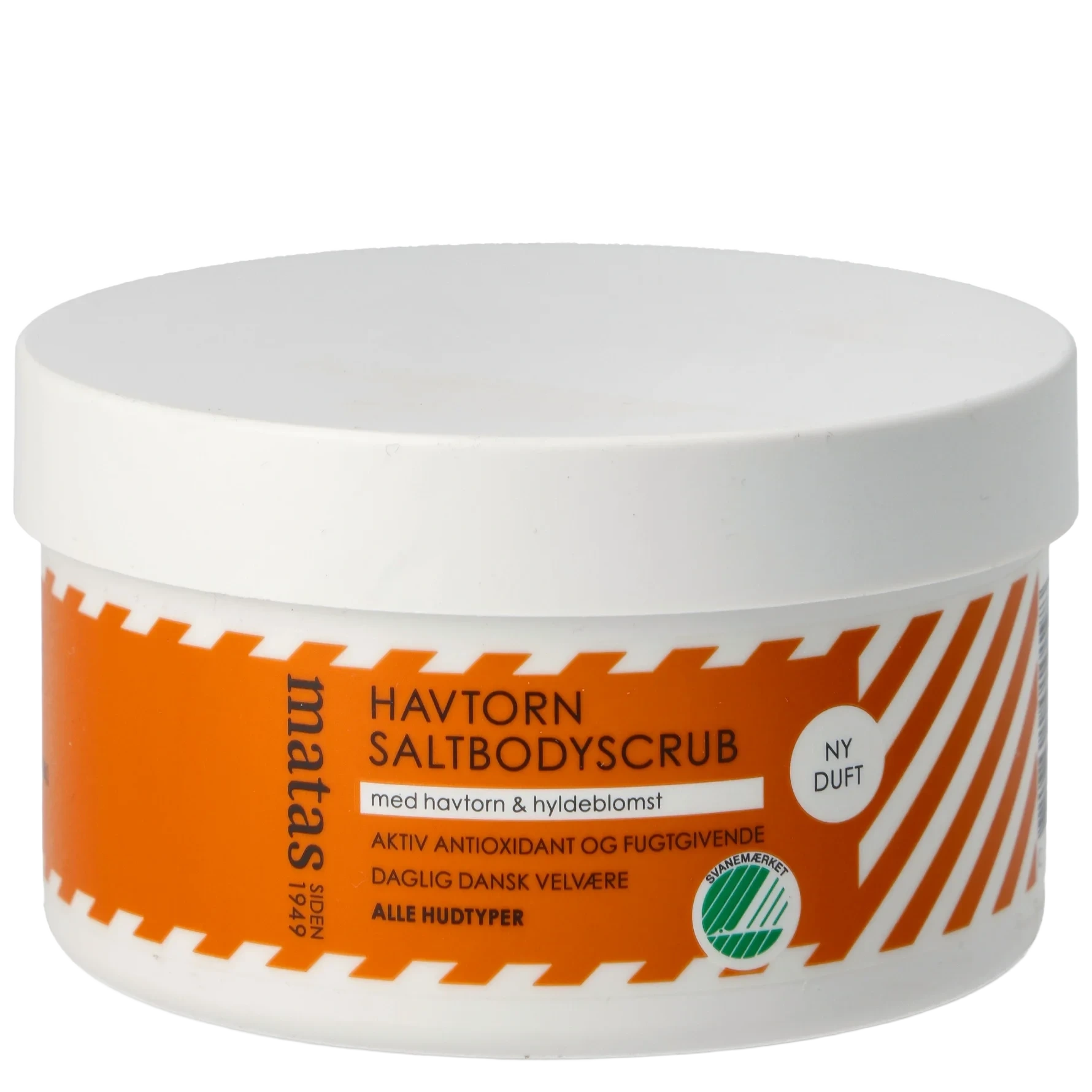 Matas Striber Sea Buckthorn & Elderflower Salt Body Scrub For Senstive Skin 250 ml