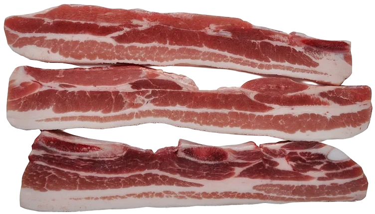 Grillribbe Skivet med Svor, 10kg Løsvekt, Mydland
