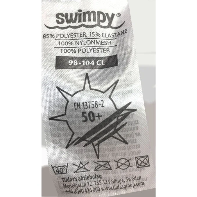 Swimpy UV-kjol Zebra Stl. 122-128