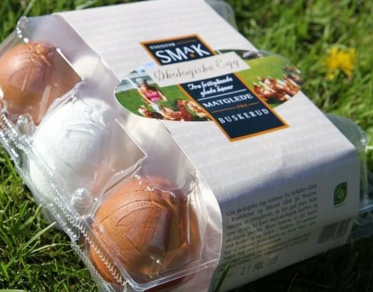 Øko Egg 9pk Brune-hvite Eventyrsmak