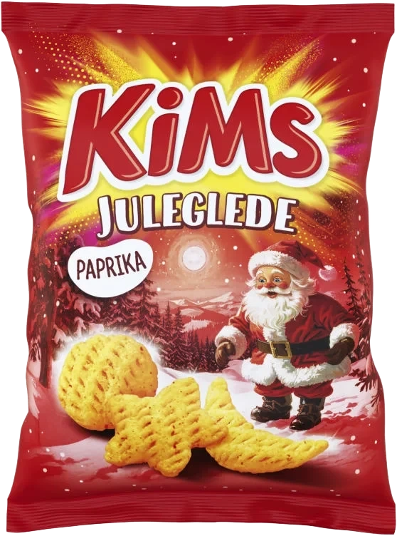 Kims Juleglede Stjernemix Paprika 150g