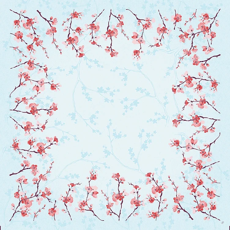 DUNI AS Snippduk Biodunicel 84x84cm Cherry Bree B