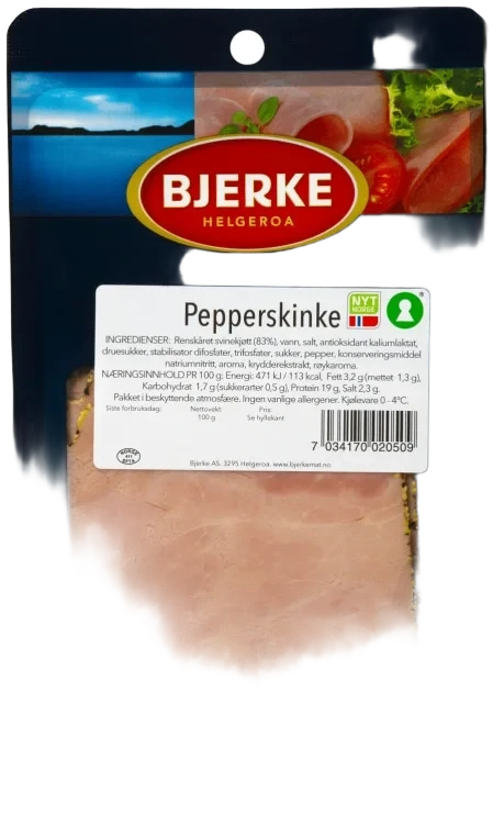 Pepperskinke Skåret