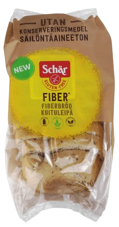 Fiberbrød Intergrale Gl.Fri 330g Schär