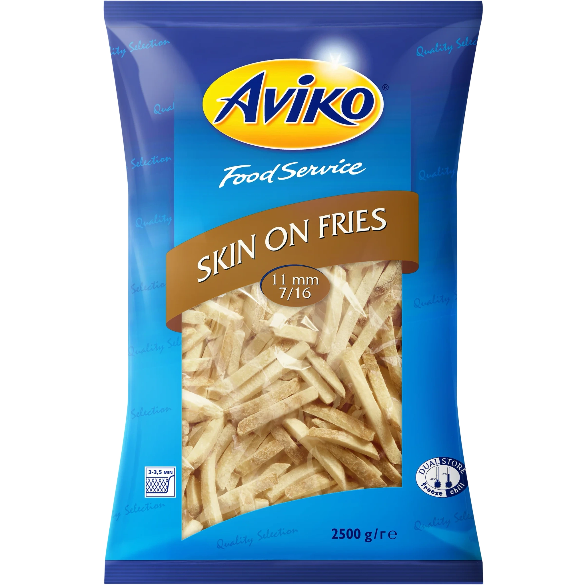 Skin on fries 11 mm 7/16