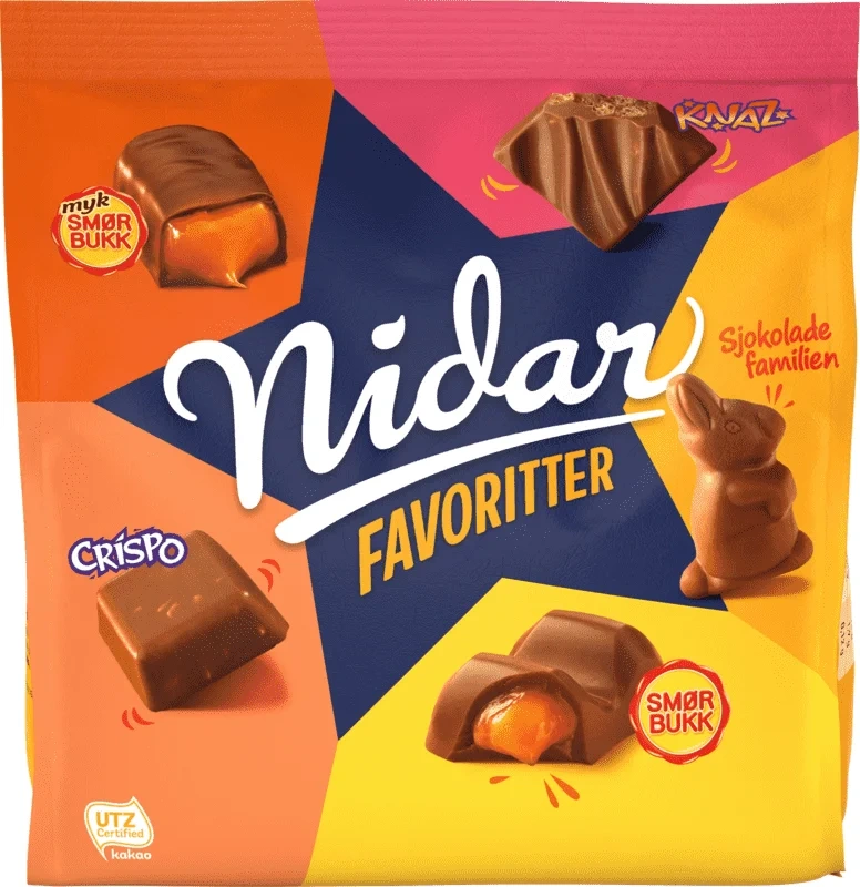 Nidar favoritter smørbukk 300g