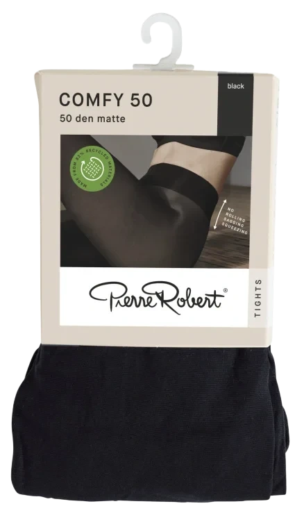 Tights Comfy 50 Den Black 36-40 Pierre-Robert