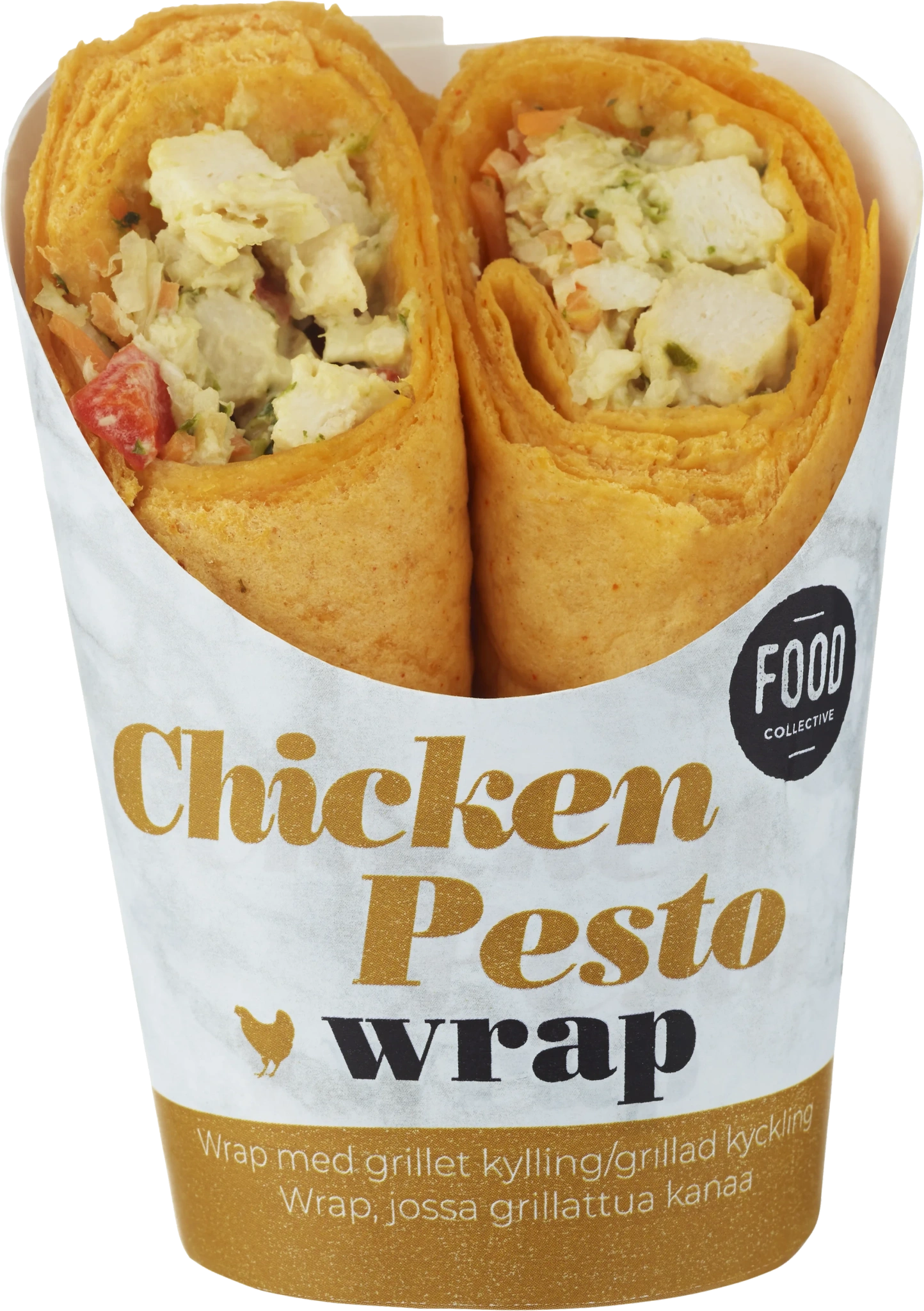 Wrap Chicken pesto