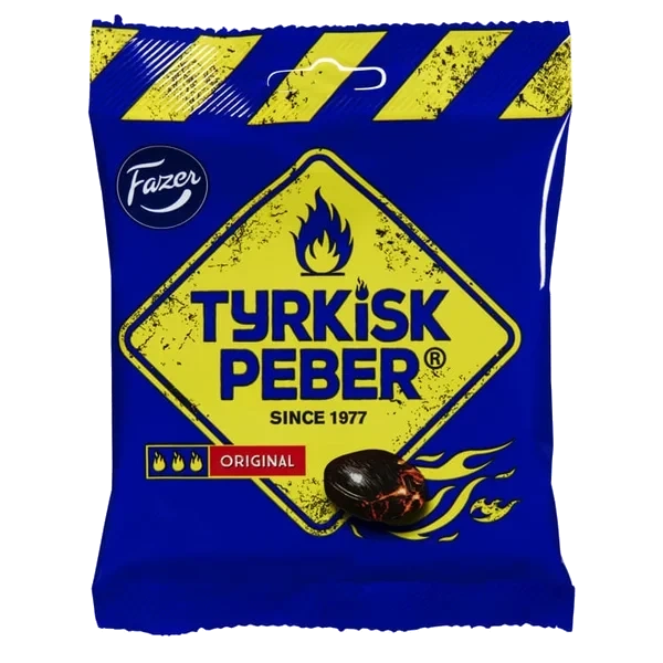 Tyrkisk Peber Original 120g Fazer