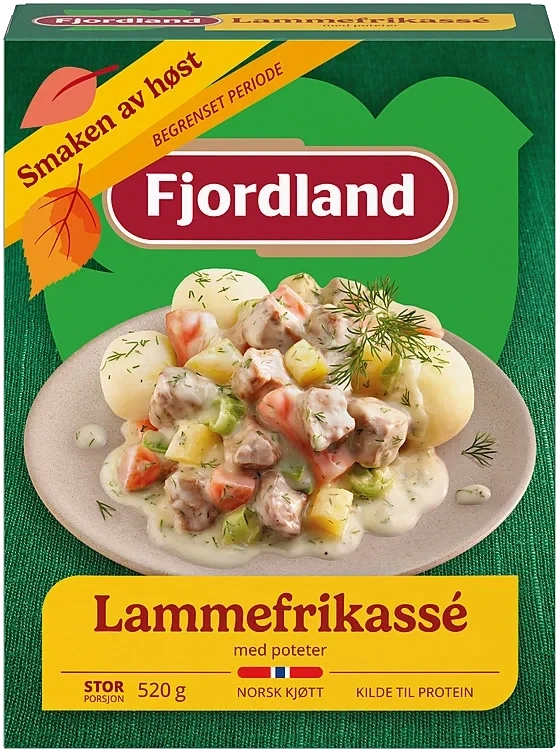 Lammefrikassé m/poteter   520g