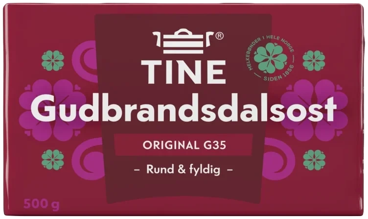 Gudbrandsdalsost G35 500g Tine