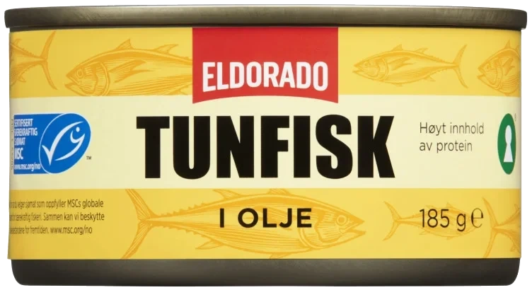 Tunfisk i Olje 185g Eldorado