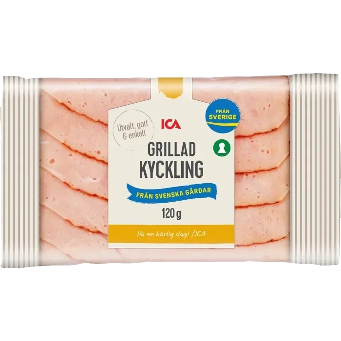 Kyckling Grillad Skivad 120g ICA