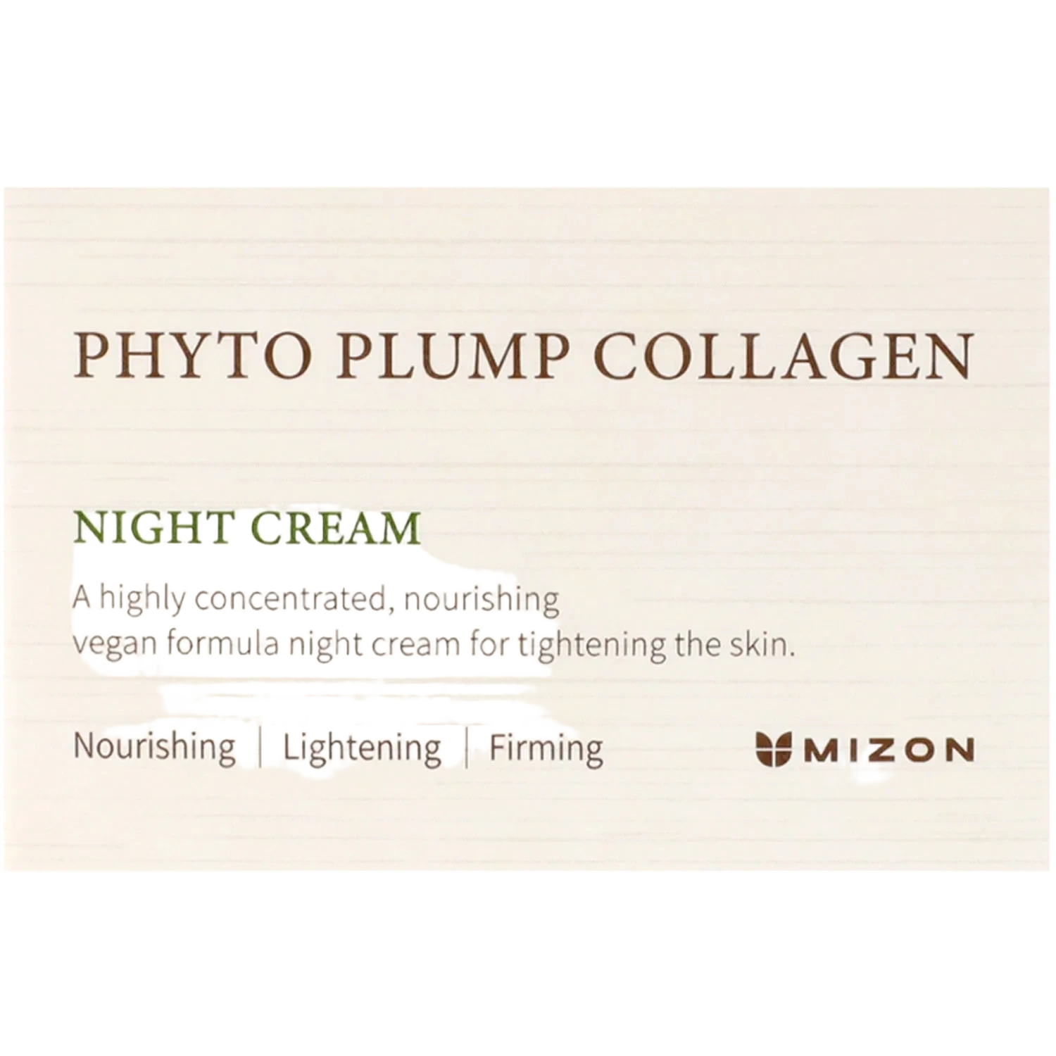 Mizon Phyto Plump Collagen Night Cream