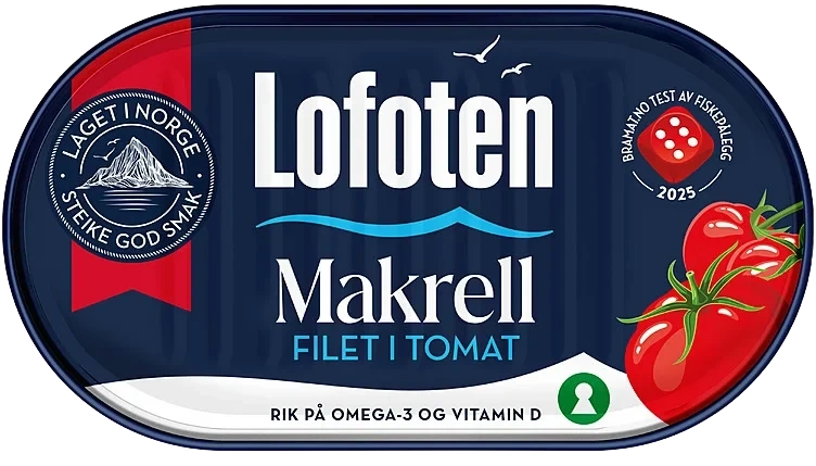 Makrell i Tomat Original 170g Lofoten