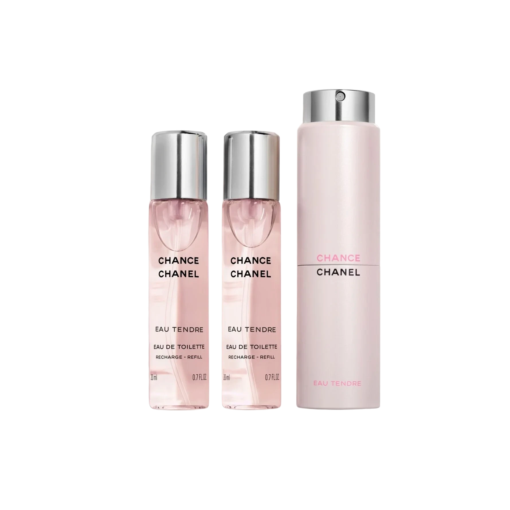 CHANEL EDT TWIST AND SPRAY 3 x 20 ml
