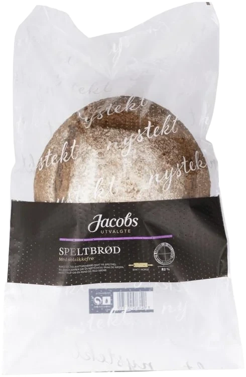 Speltbrød Rundt 660g Jacobs Utvalgte