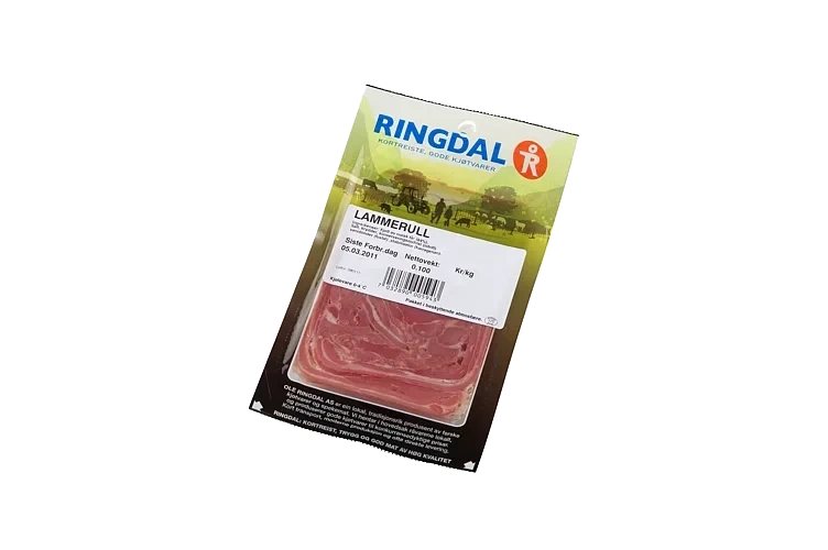 Lammerull i skiver    100g