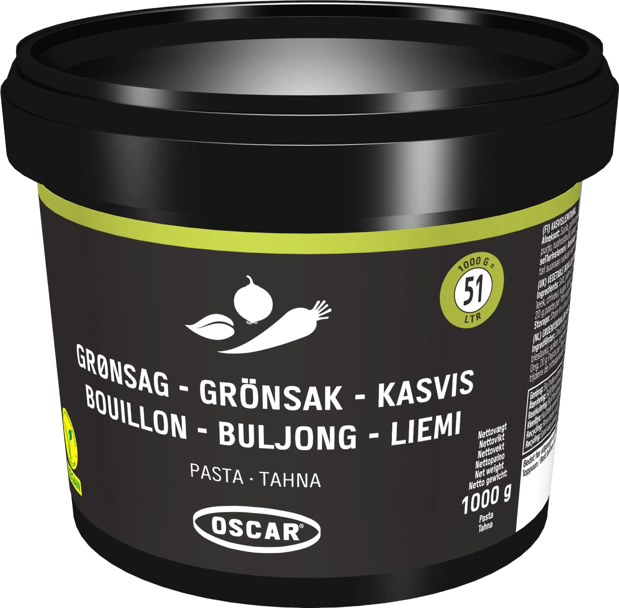 OSCAR Grönsaksbuljong pasta