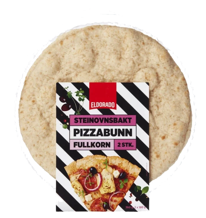 Pizzabunn Fullkorn 360g Eldorado
