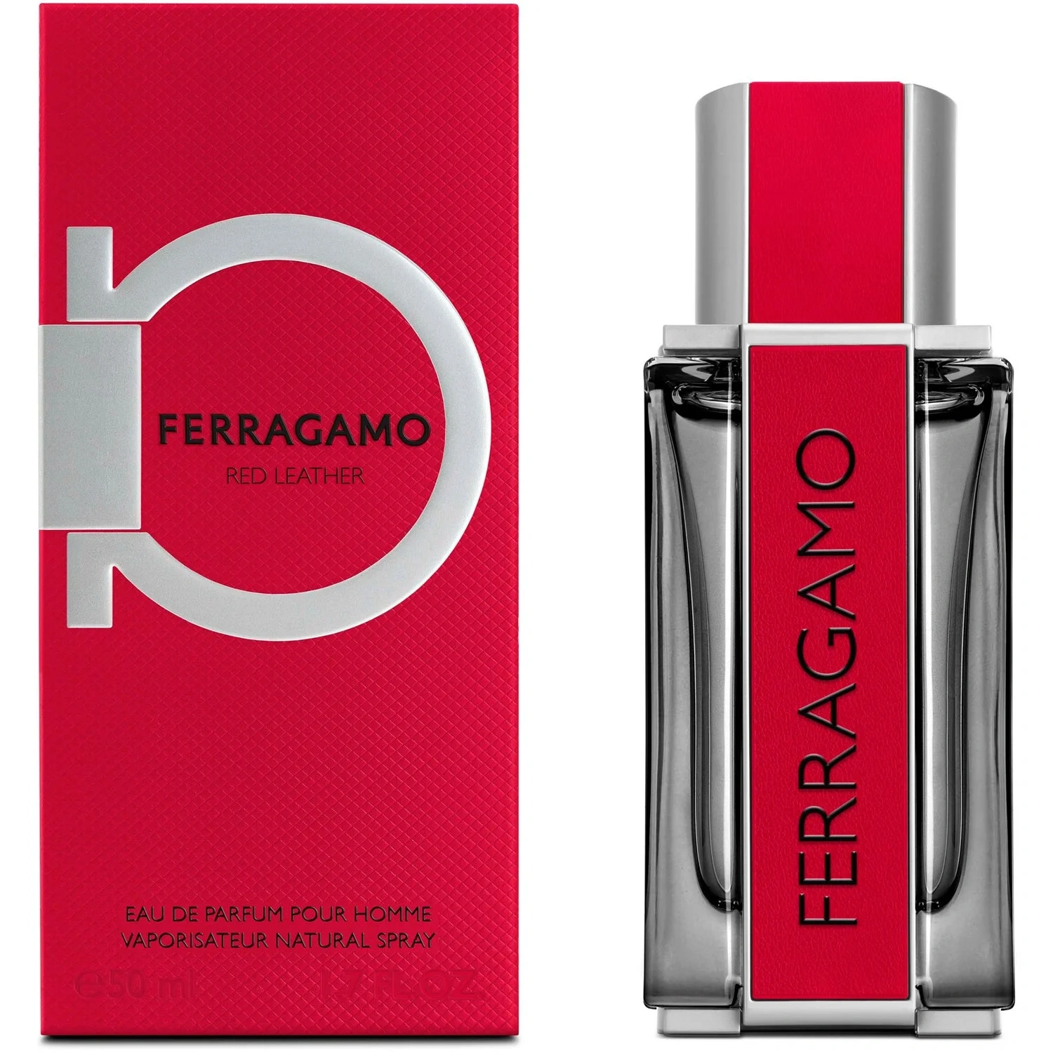 Ferragamo Red Leather