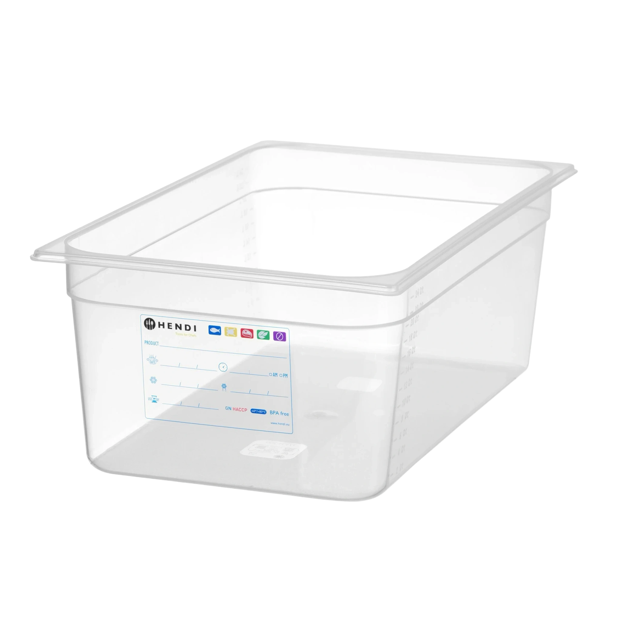 Behållare GN 1/1 HACCP