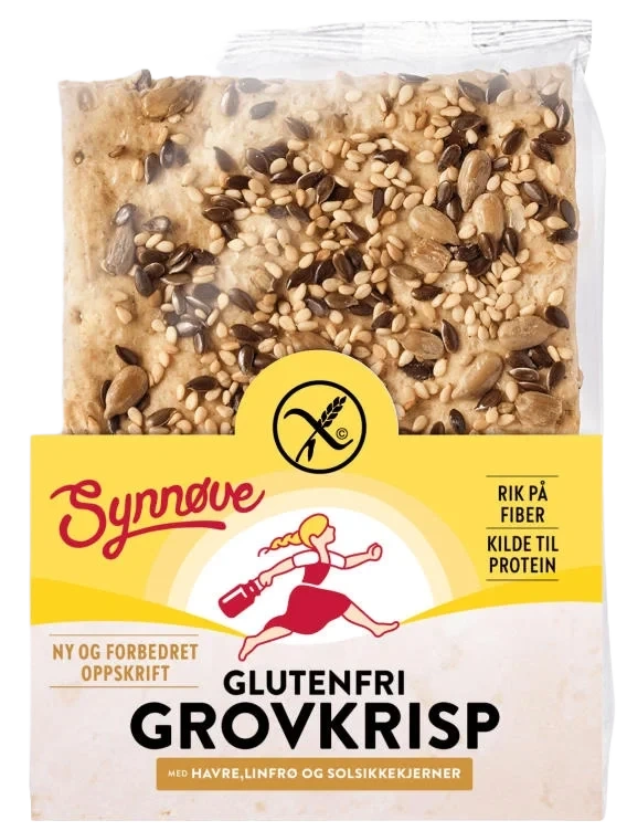Grovkrisp glutenfri 150g Synnøvefinden