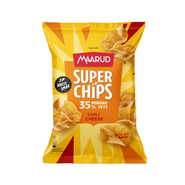 Superchips Chili&Cheese 140g Maarud