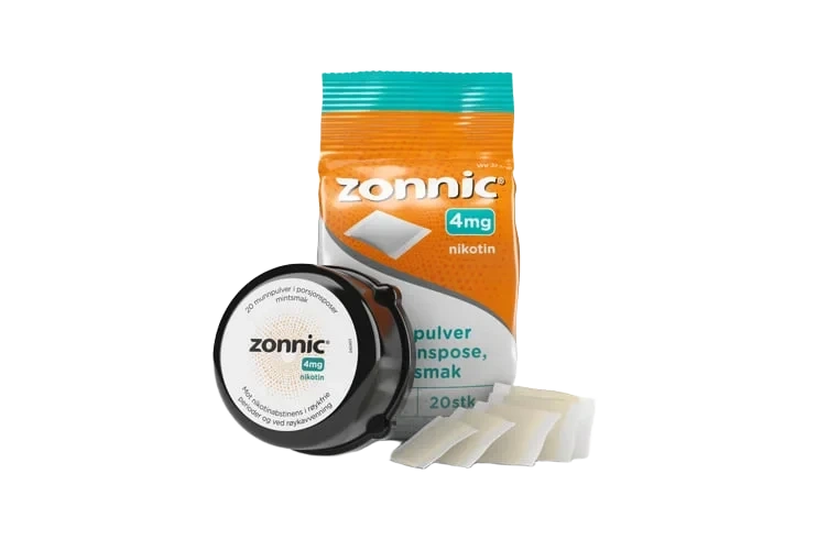Zonnic Porsjonspose Mint 4mg