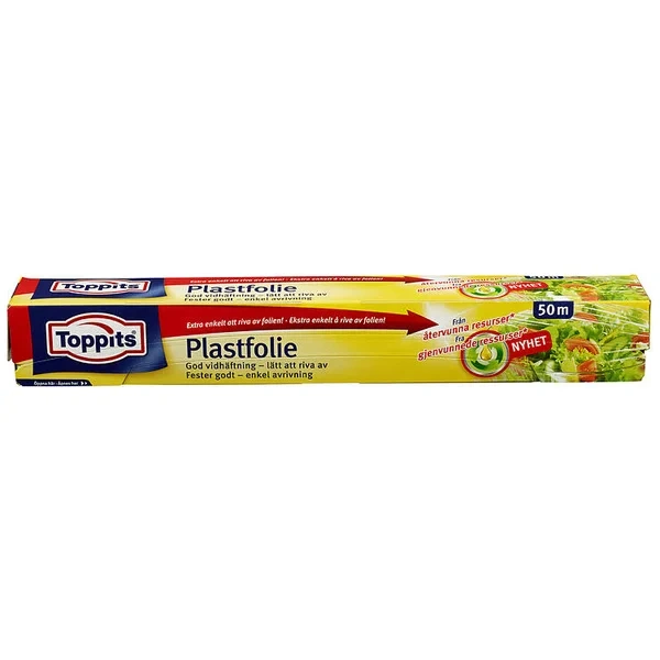 Plastfolie 32,5comx50m Toppits