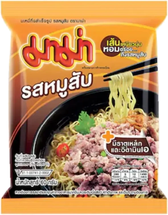 Mama Instant Nudler Svinekjøtt 60g