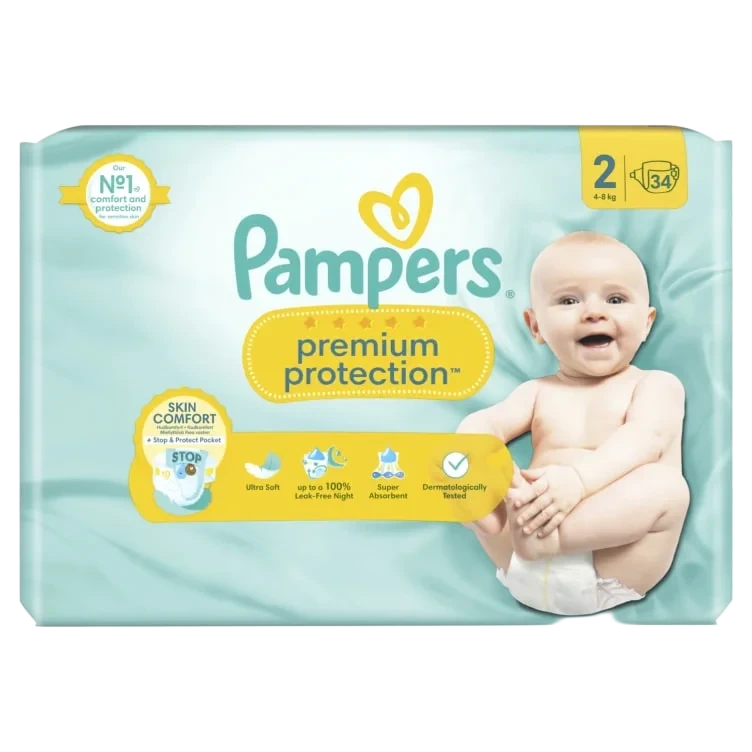 Bleier Pampers S2 Newbaby Premprot 4-8kg 34st
