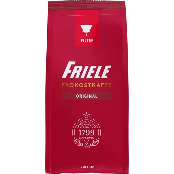 Friele frokostkaffe filtermalt   250g